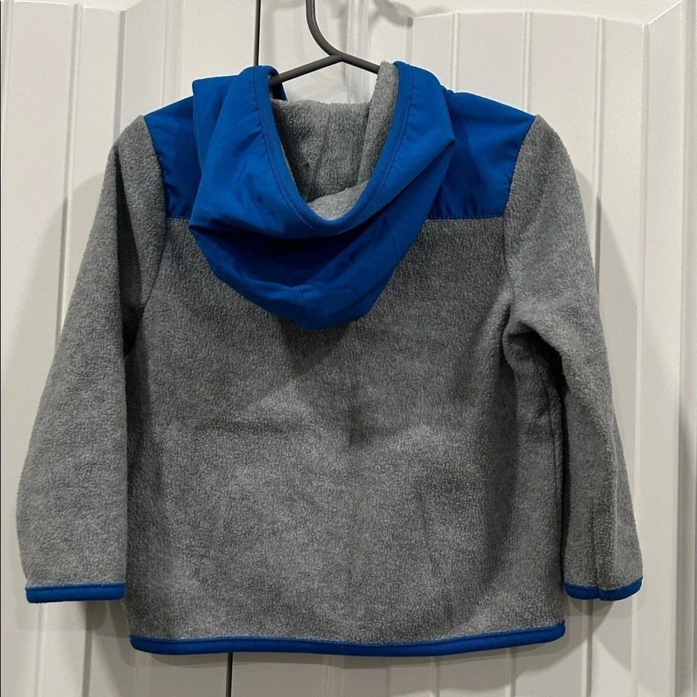 Old Navy Kids Blue and Gray Hoodie